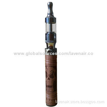 Wooden electronic cigarette with protank II atomizer, 900mAh battery